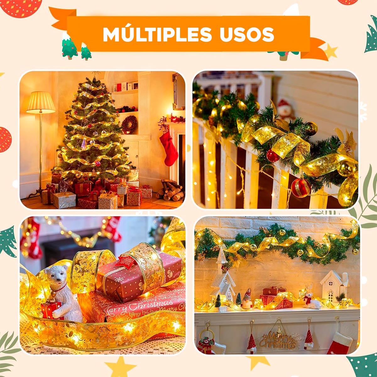 Cinta Mágica Navidad 🎄